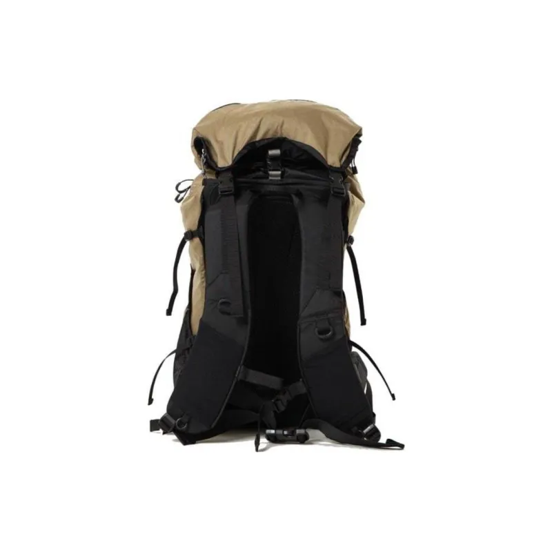 PAAGO WORKS Nylon Backpack Unisex Dark Beige-4