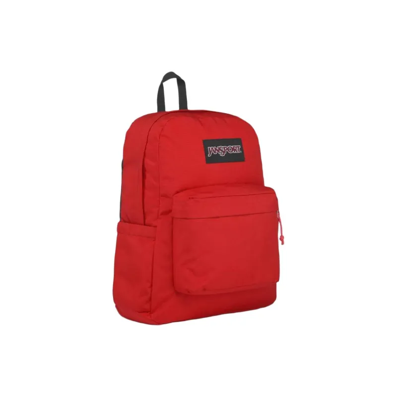JanSport Polyester Backpack Regular Unisex Red-1
