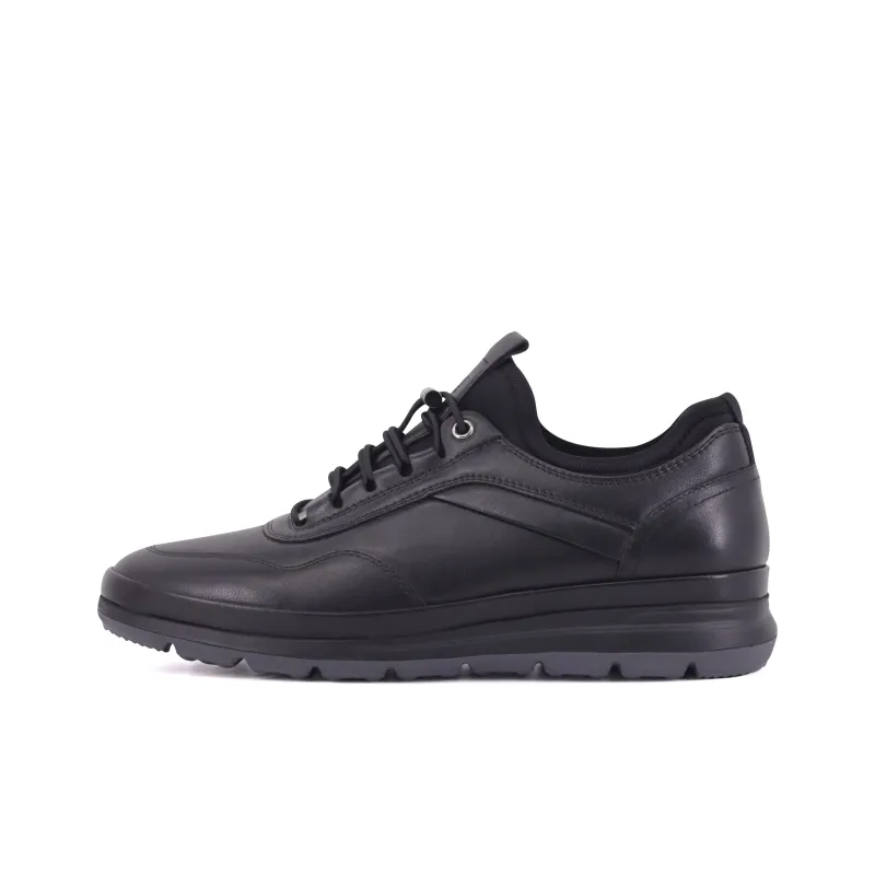 TRANOI Thermal Coverage Low Top Casual Shoes Men's Black-0