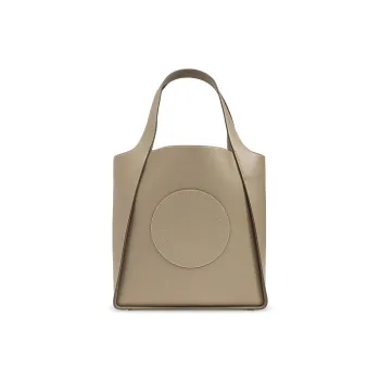 Stella McCartney Logo Perforated Top Handle Bag