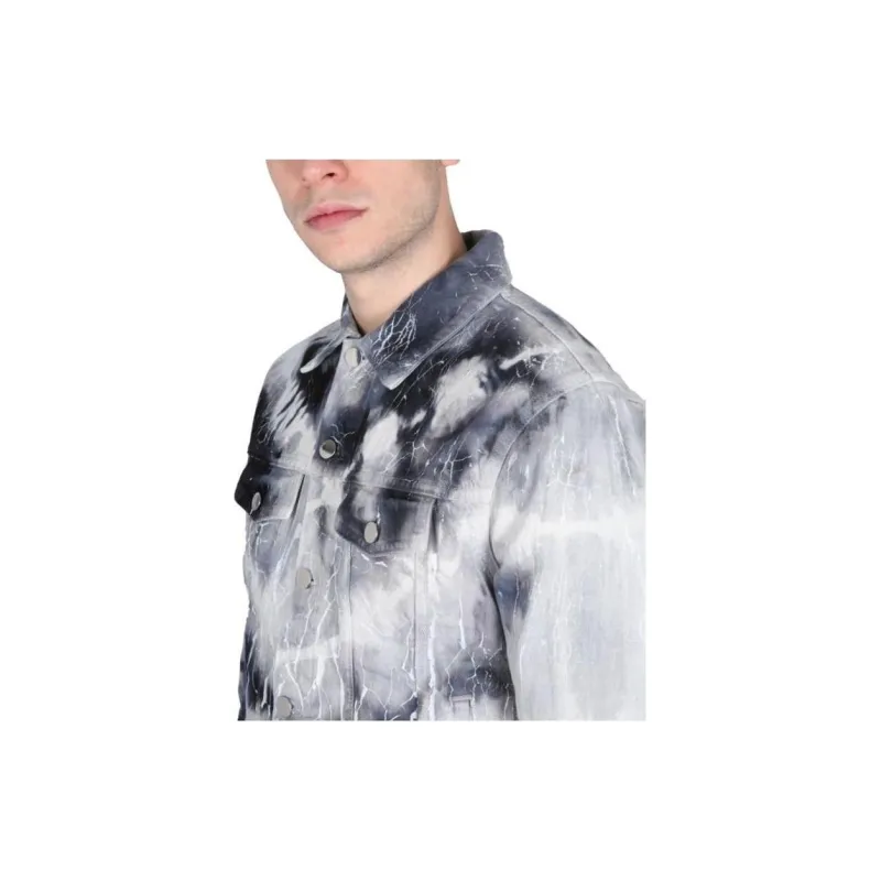 AMIRI Cracked Tie Dye Trucker-4