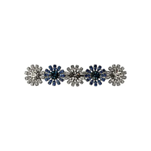 QIMEILA Alloy Hair Clips Women's Blue