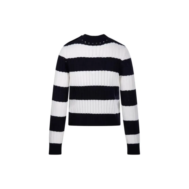 MaxMara Striped Crewneck Jumper-1