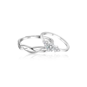 FOREVER MELODY Sterling Silver Rings Unisex