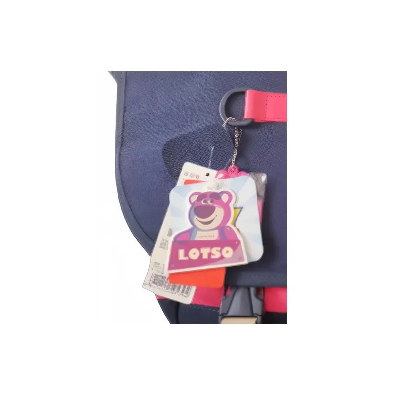 LiNing Disney, Collaboration Sports Life Collection Fabric Shoulder Bag, Crossbody Bag Regular Unisex Rose Red/Blue-4