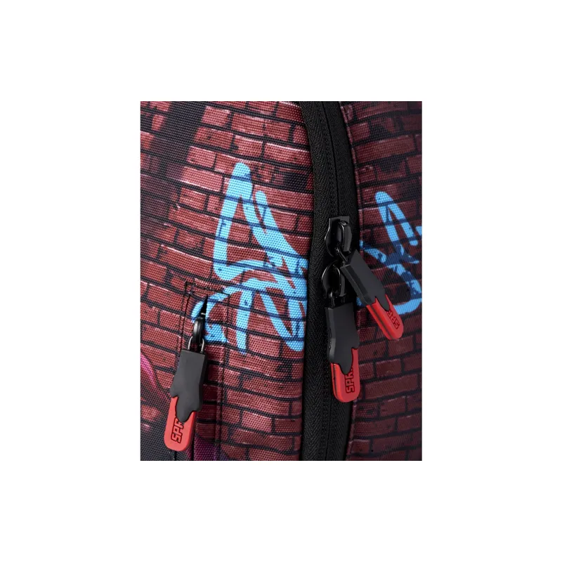SPRAYGROUND MARVEL Collaboration Fabric Backpack Regular Unisex Brown-4