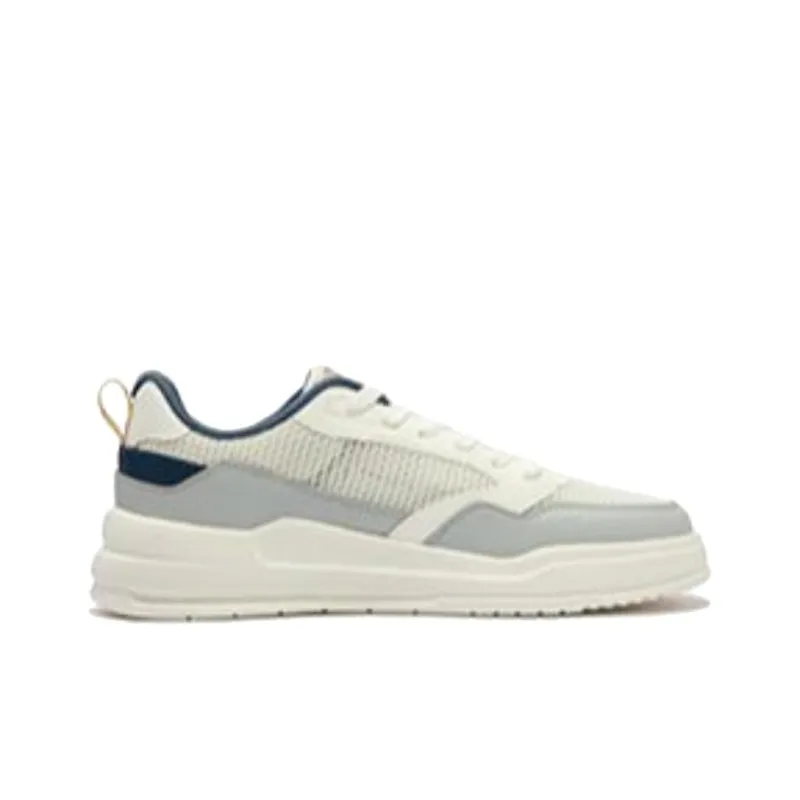 361° Lightweight Low Top Skateboard Shoes Men's White Gray Blue-1