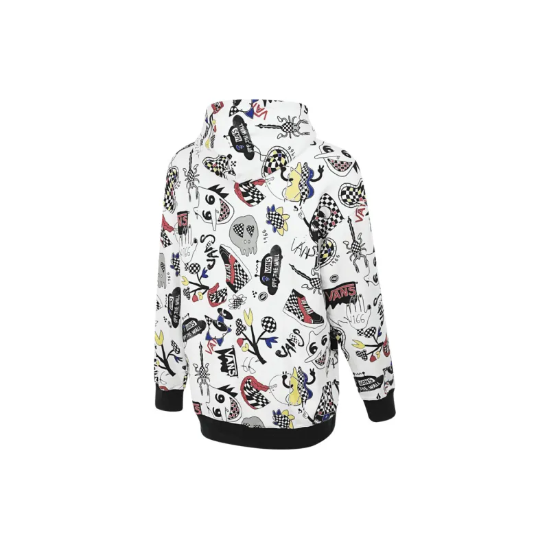 Vans DOODLE AOP Sweatshirt Men's White-1