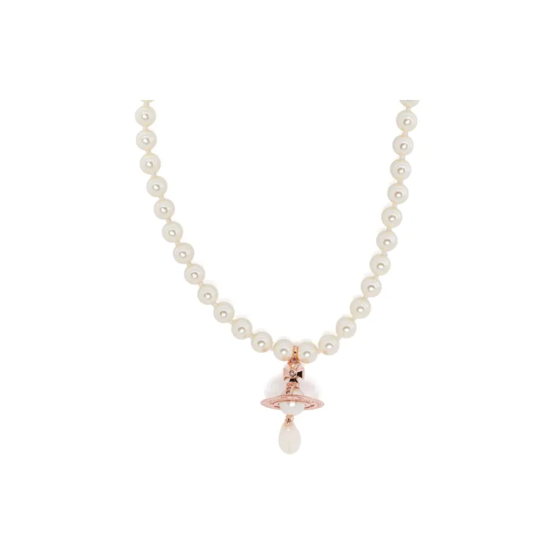 Vivienne Westwood One Row Necklace-0