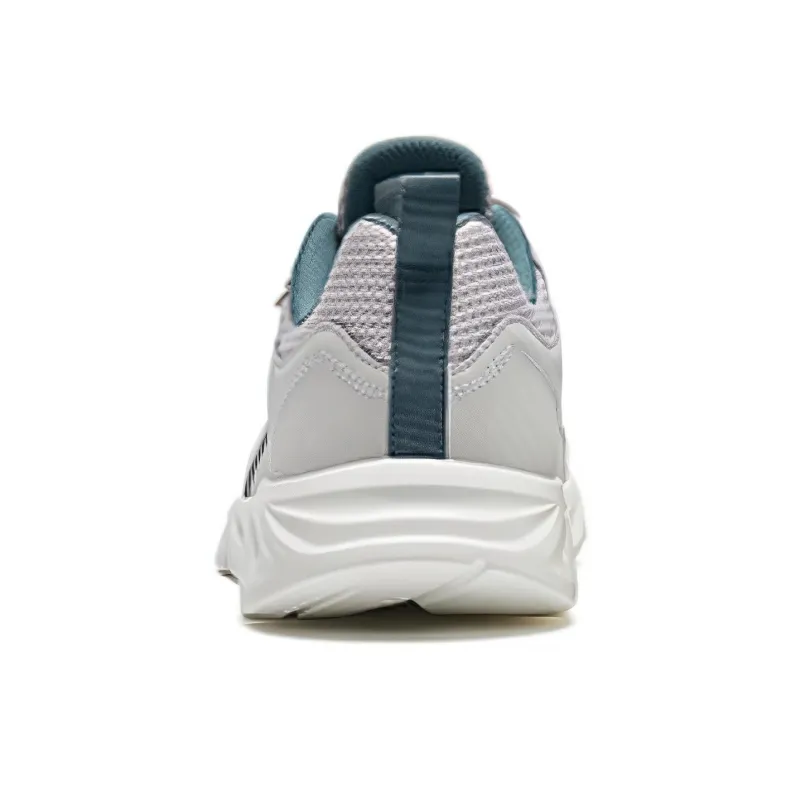 XTEP Cushioned Wear Resistant Lightweight Low Top Running Shoes Men's Dove Gray-2