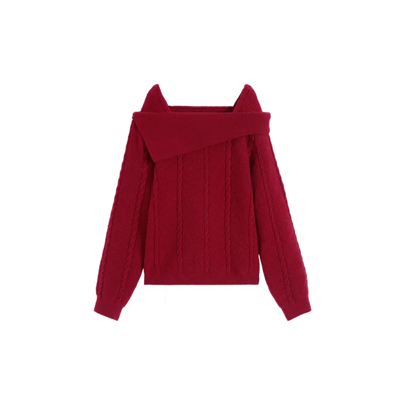 XIANGYING Sweaters Women's-1
