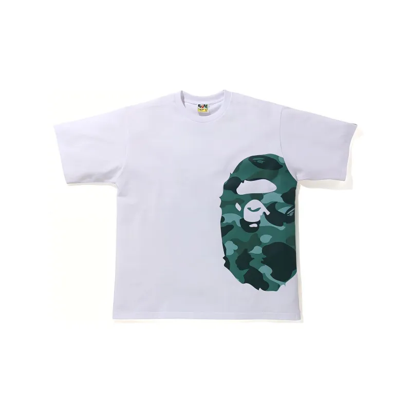 A BATHING APE Color Camo Side Big Ape Head Relaxed Tee-10