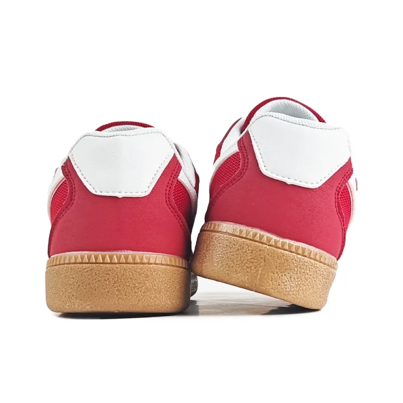 La Chapelle Height Increasing Rebound Casual Shoes Women's Red-4