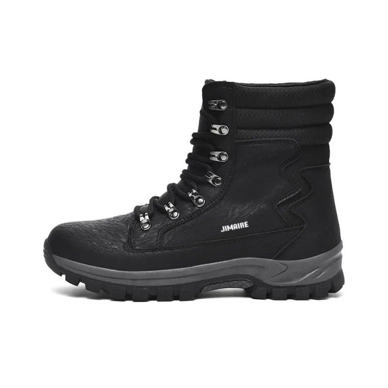King Jinmai Work Boots Short Martin Boot Unisex-5