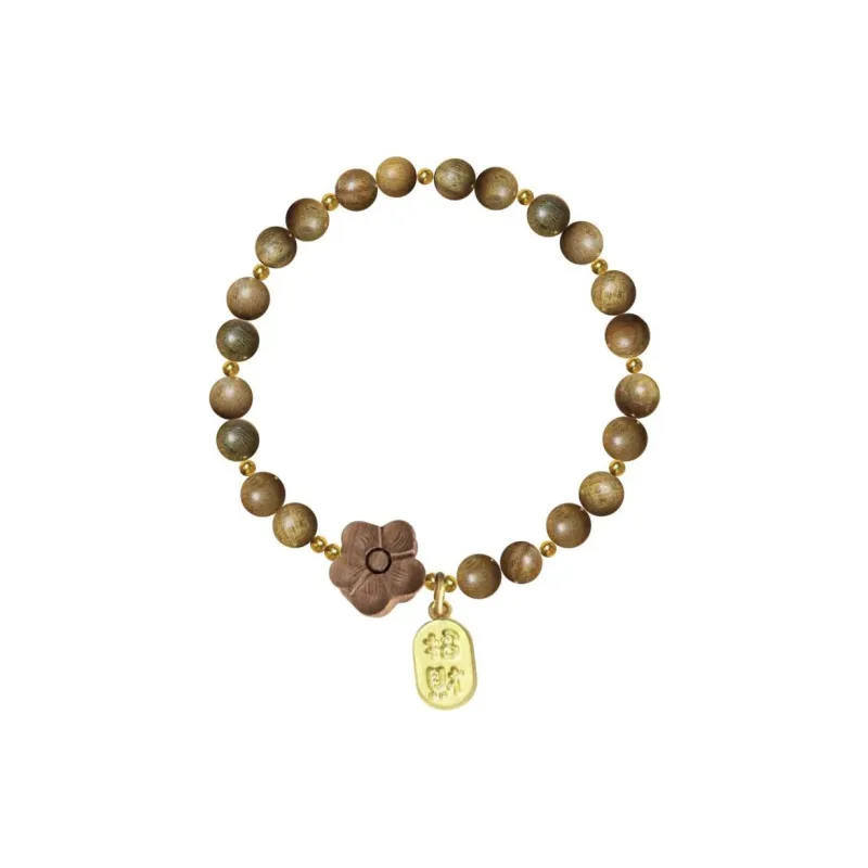 Ryukyu Green Sandalwood Bracelets Unisex-0