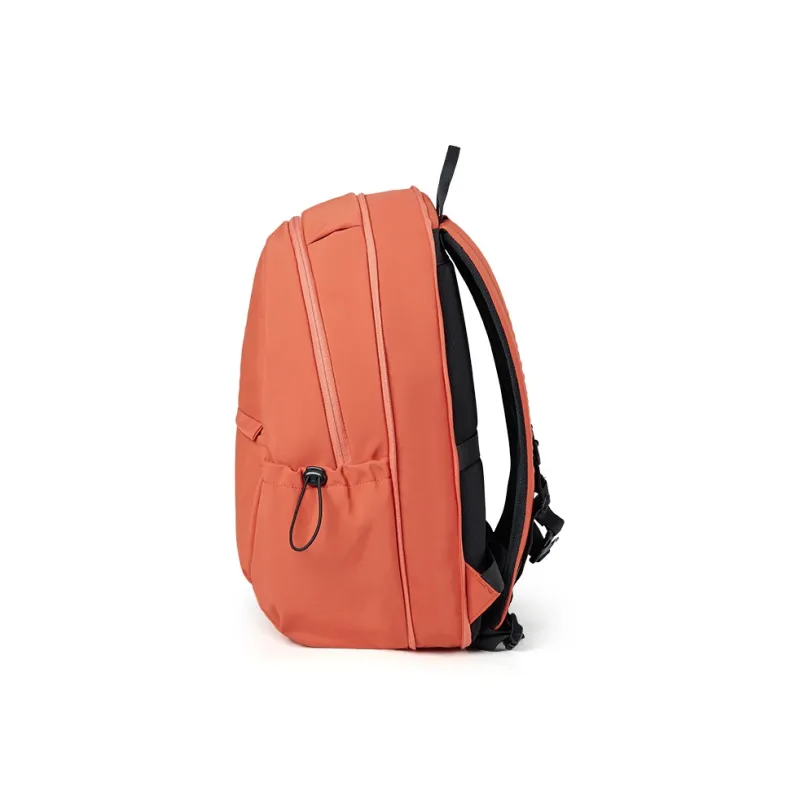 Hanke Nylon Backpack Medium Size Unisex Smoke Orange/Graphite Black/Stone Gray-3