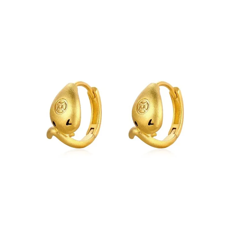 JOLLY NOTE S925 Silver Earrings Women's Good Luck-0