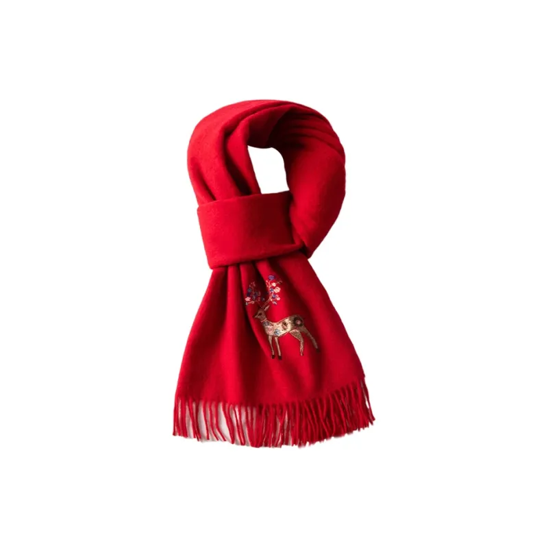 Yalu Wool Knit Scarves Unisex Gift Box Set-7