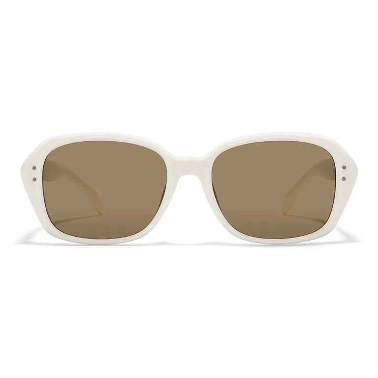 Sagawa TR/Memory Plastic Square Sunglasses Unisex-3