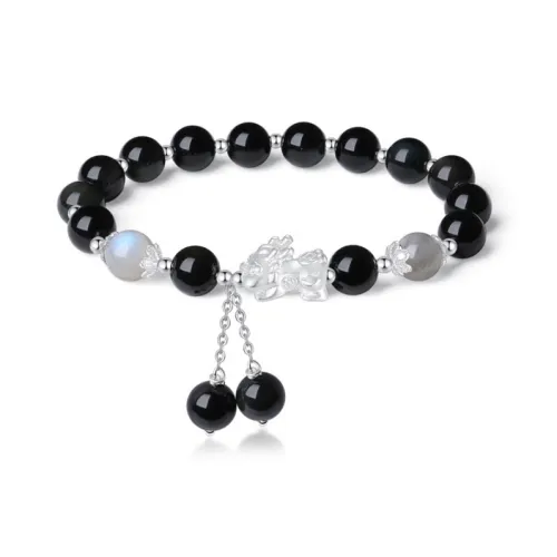 CHINA GOLD Glass Cat Eye Bracelets Unisex
