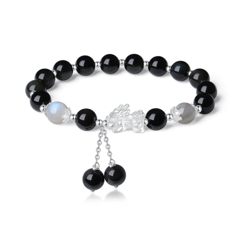 CHINA GOLD Glass Cat Eye Bracelets Unisex-0