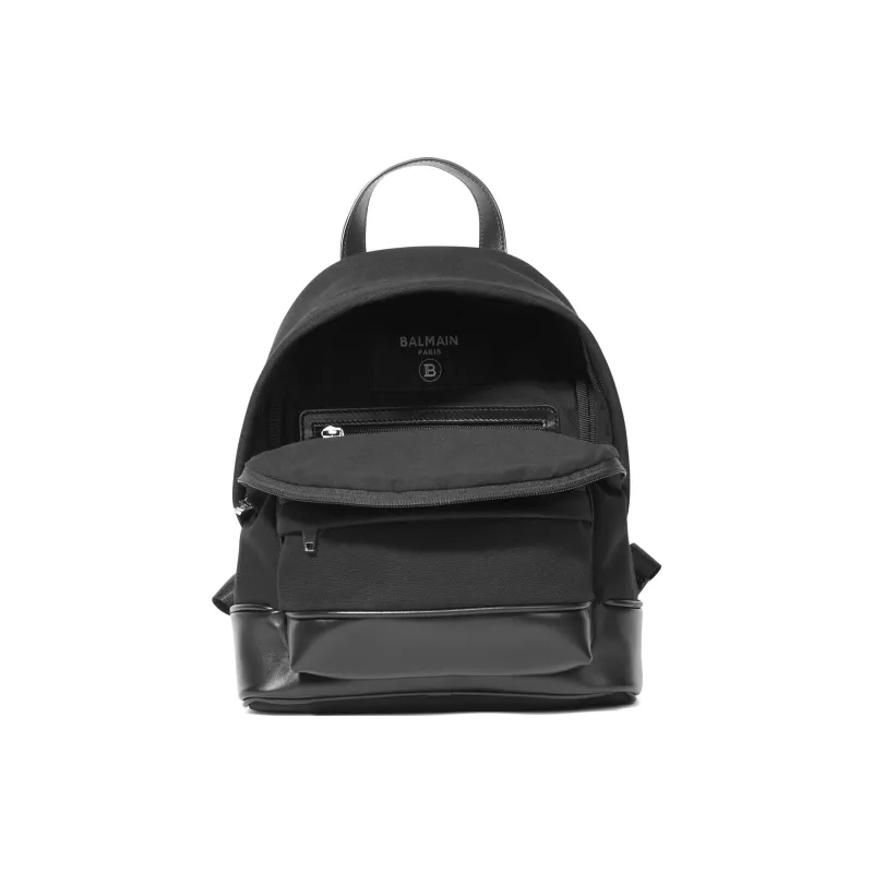 BALMAIN Logo patch Backpack-3