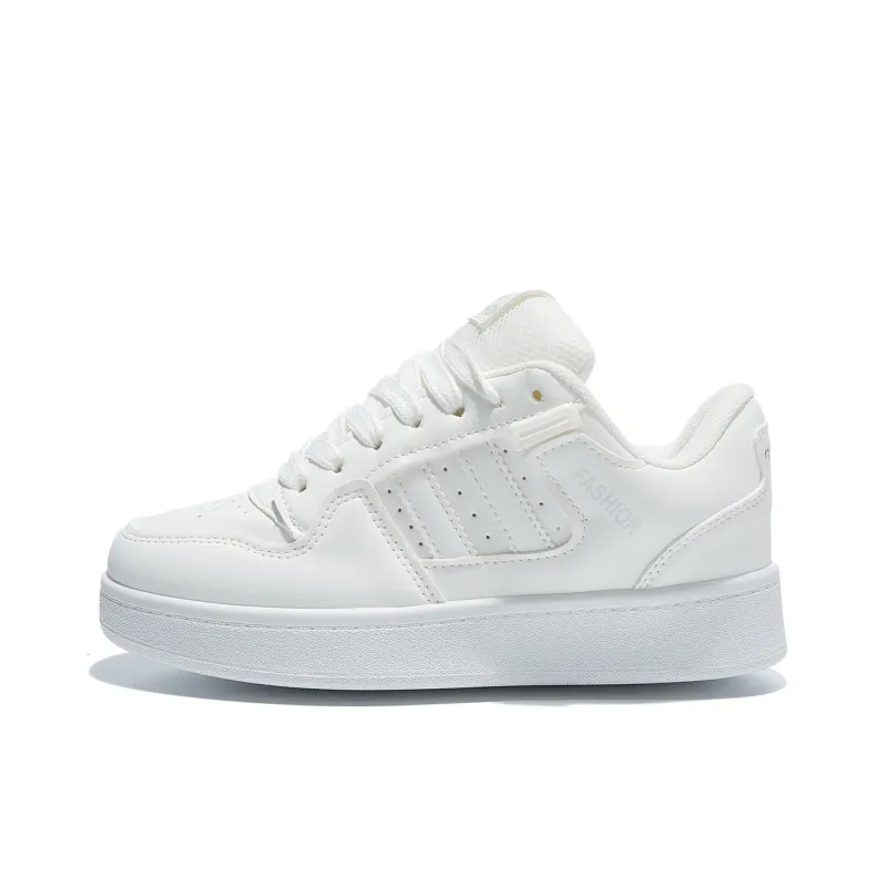 Georgina Goodman White Sneakers Lightweight Low Top Skateboard Shoes Unisex-0
