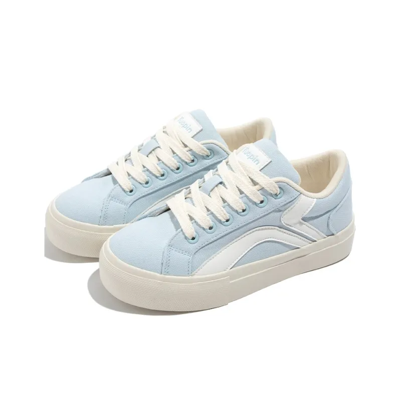 TUOPIN Slip Resistant, Abrasion Resistant, Lightweight Low Top Casual Shoes Unisex Sea Salt Milk Blue-17