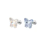 Starry White+Snow Crystal Blue 1 Pair