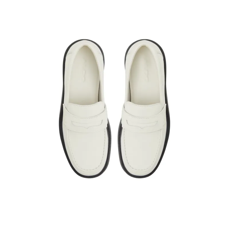 ALDO Cyan Cloud Collection Loafers 3.18cm Women's White Bone Color-4