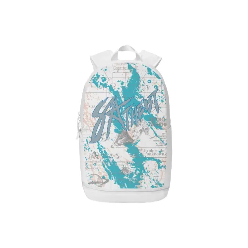 8padded number-logo backpack