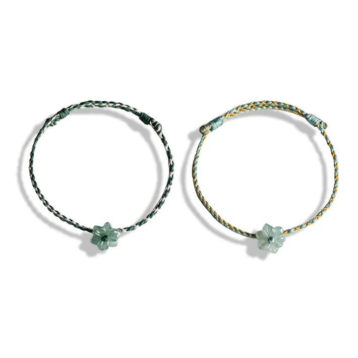 QIXIANG Glutinous Jade Bracelets Unisex-9