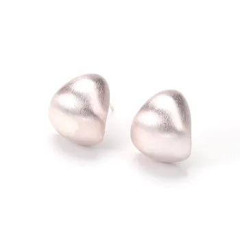 Vegetarian S925 Silver Stud Earrings Unisex
