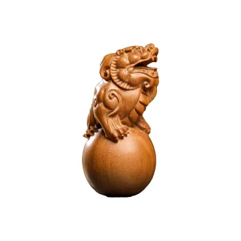 XUWU Laoshan Sandalwood Wooden Collectibles Unisex