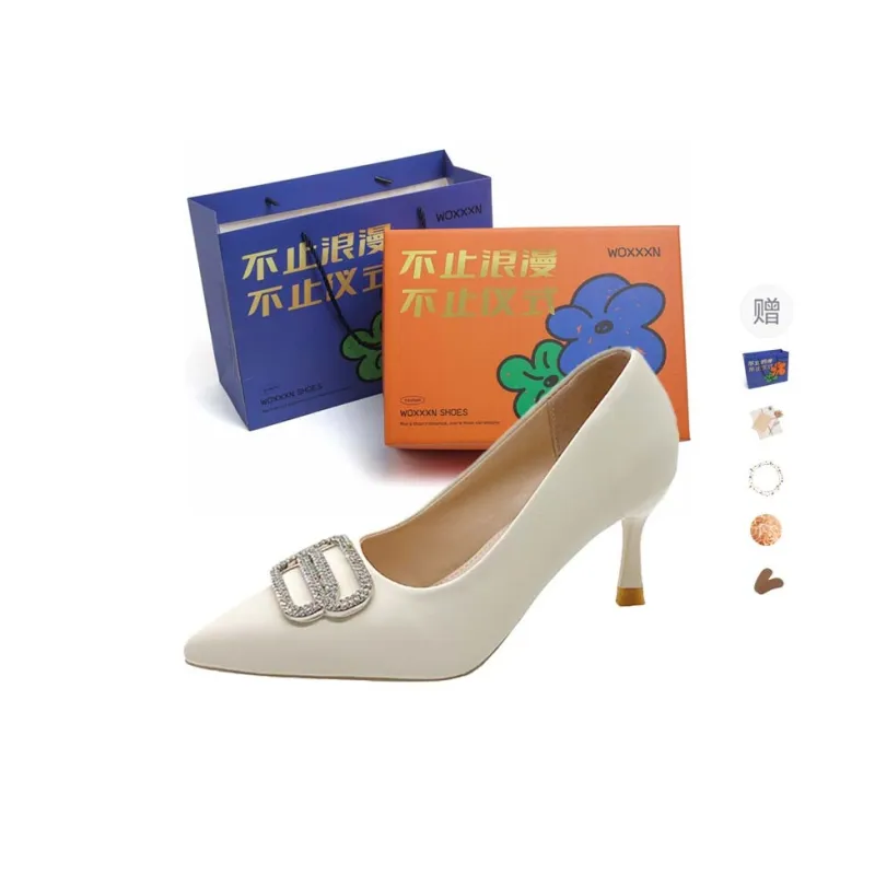 WOXXXN Slim Heel High Heels Women's [Gift Box Set]-6