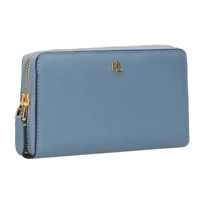 Ralph Lauren Leather Wallet Women's Blue-1
