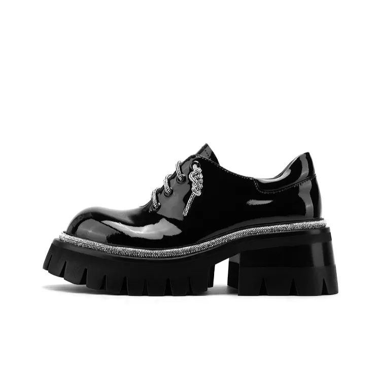 JOOC Casual Single Shoes Women's Classic Black-0