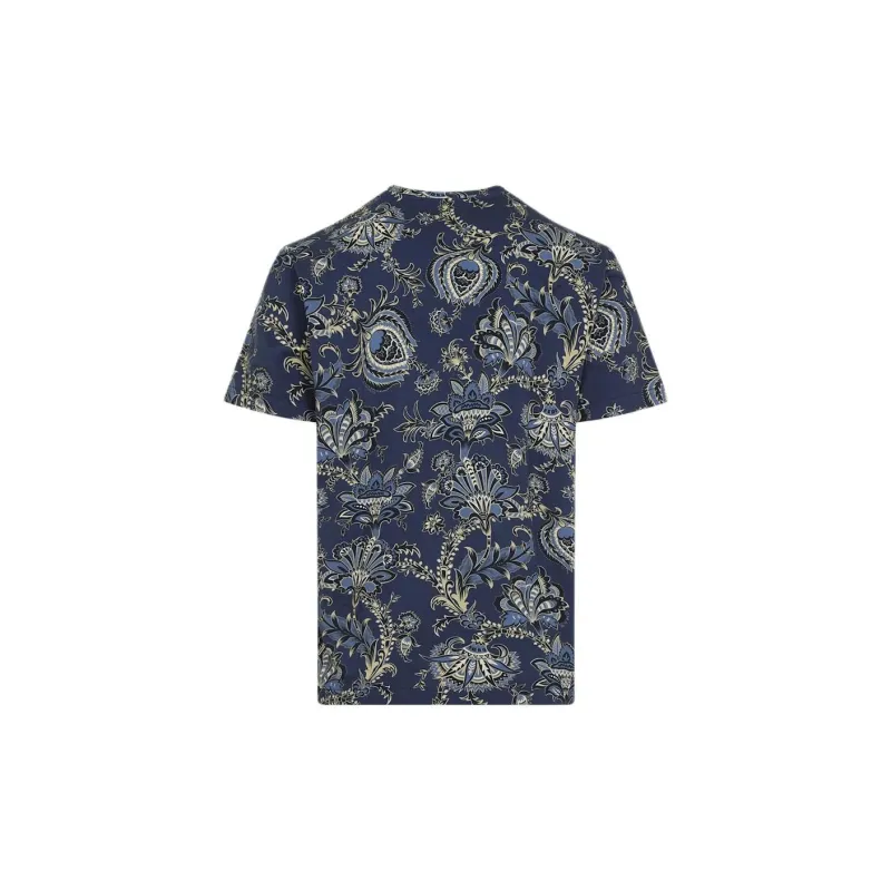 ETRO Floral Printed Crewneck T Shirt-1