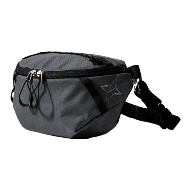 PAAGO WORKS Nylon Shoulder Bag Medium Size Unisex Urban Gray-2