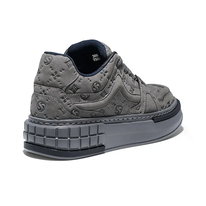 SALAXI Slip Resistant, Abrasion Resistant, Lightweight Mid Top Skateboard Shoes Unisex-2