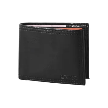 Levi’s Leather Wallet Regular Men's Black