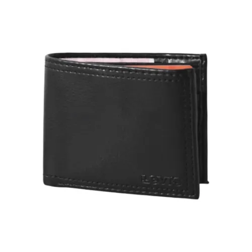 Levi’s Leather Wallet Regular Men's Black