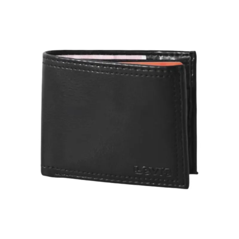 Levi’s Leather Wallet Regular Men's Black-0