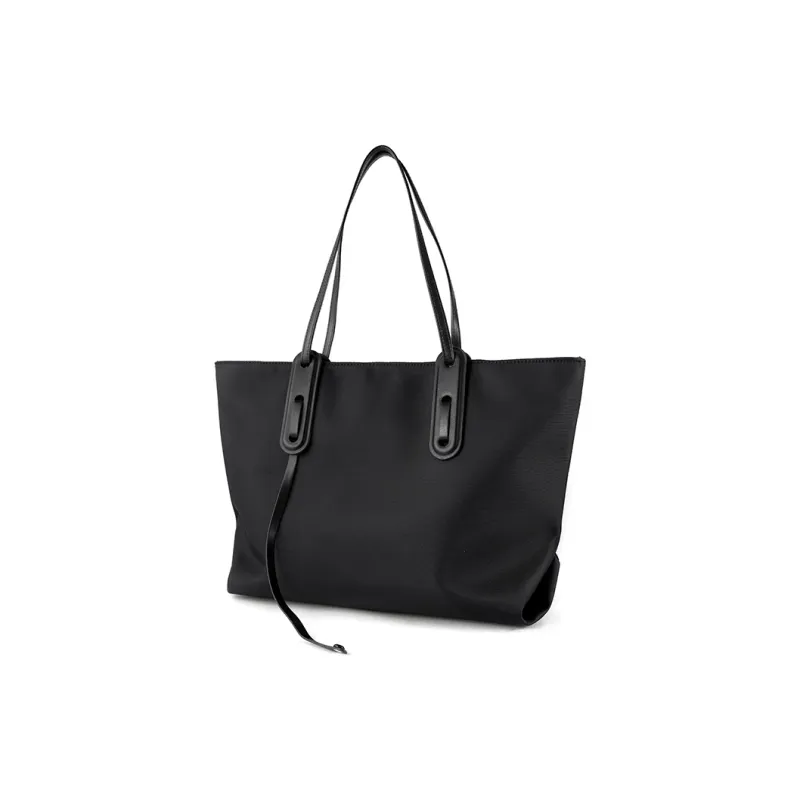 Vigno Synthetic Leather Tote Bag, Shopping Bag, Handbag, Shoulder Bag Women's Khaki/Black-19