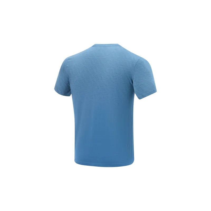 LiNing Cool Tea T Shirt Men's Dark Aqua Blue-1