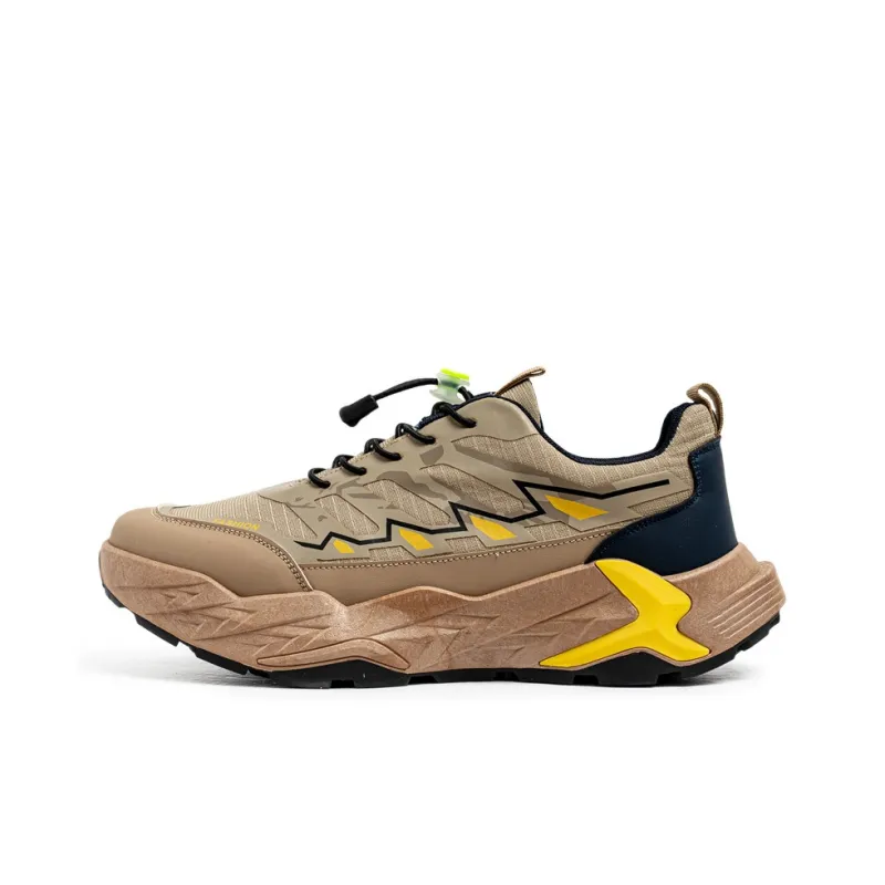 Meiretu Shock Absorbers With Slip Resistant And Abrasion Resistant Properties Low Top Casual Shoes Men's-5