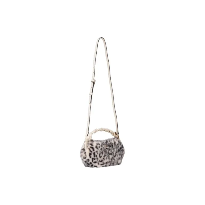 GANNI Fabric Crossbody Handbags Mini Women's Leopard Print-1