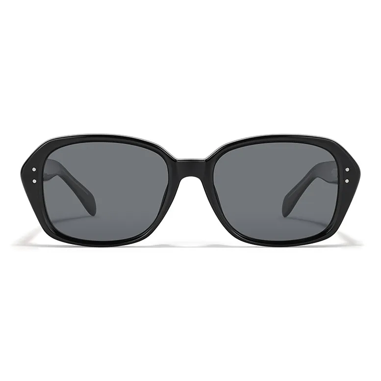 Sagawa TR/Memory Plastic Square Sunglasses Unisex-1