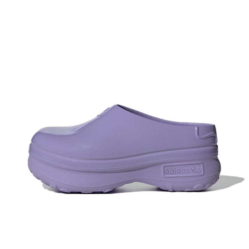 ◆adidas◆ Adiform Stan Mule Purple IF6941 Adidas Women's Adifom Stan Smith Mule Purple Burst – Puffer Reds