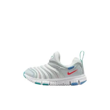 Nike Dynamo Free Anti Slip Wear Resistant Low Top Kids Lifestyle Shoes White Children Aged 3 7 Years Old